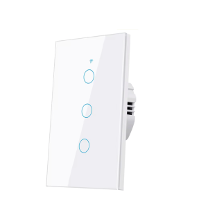 Interruptor Touch Smart 3 Gang Blanco