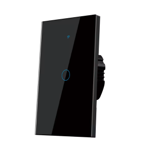 Interruptor Touch Smart 1 Gang Negro